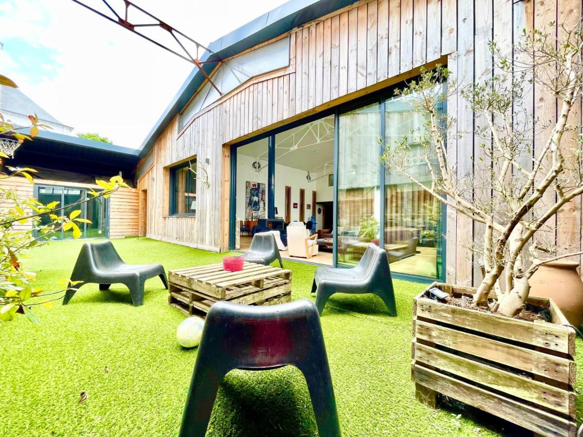 Villa Le Loft - Calme & Deco - Patio Intime - Salle De Cinema - Centre Ville ヴァンヌ エクステリア 写真